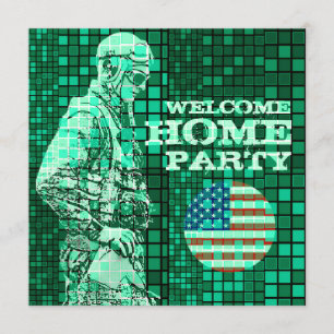 Welcome Home Soldier Party 1 Invitation