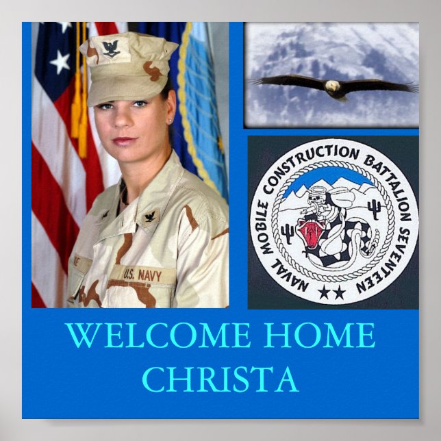 WELCOME HOME SOLDIER POSTER (Front)