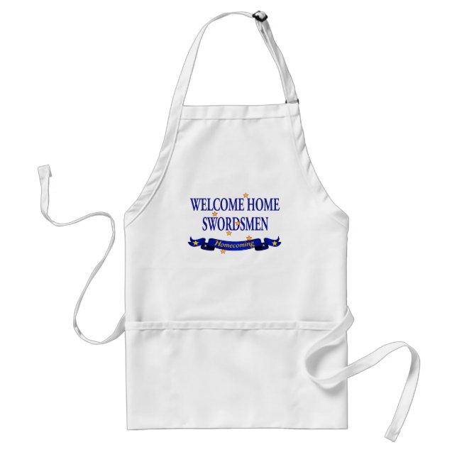 Welcome Home Swordsmen Standard Apron (Front)