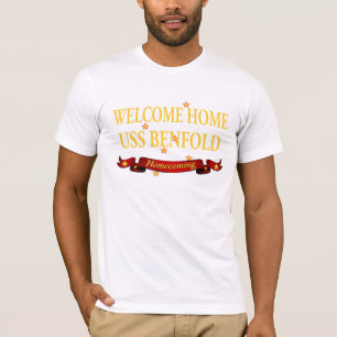 Welcome Home USS Benfold T-Shirt