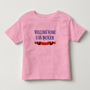 Welcome Home USS Boxer Toddler T-shirt
