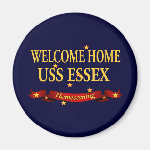 Welcome Home USS Essex Magnet