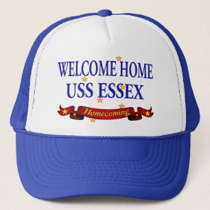 Welcome Home USS Essex Trucker Hat