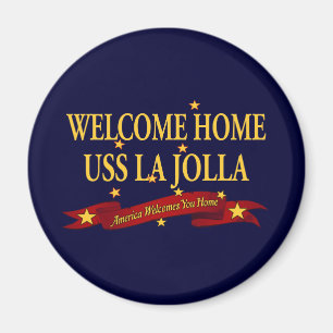 Welcome Home USS La Jolla Magnet