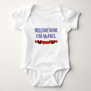 Welcome Home USS McFaul Baby Bodysuit