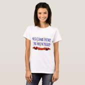 Welcome Home USS Monterey T-Shirt (Front Full)