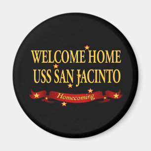 Welcome Home USS San Jacinto Magnet