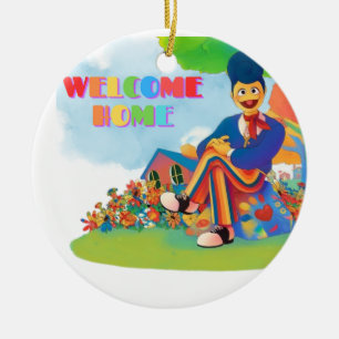 Welcome Home - Wally Darling Ceramic Ornament