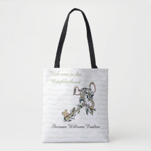 Welcome Key Tote Bag