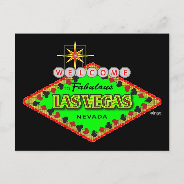 Welcome, Las Vegas, Nevada Postcard (Front)