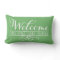Welcome Leaf Green Custom Last Name