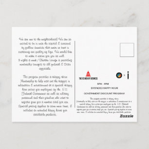 Welcome Letter Postcard