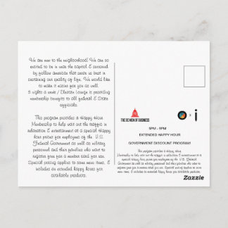 Welcome Letter Postcard