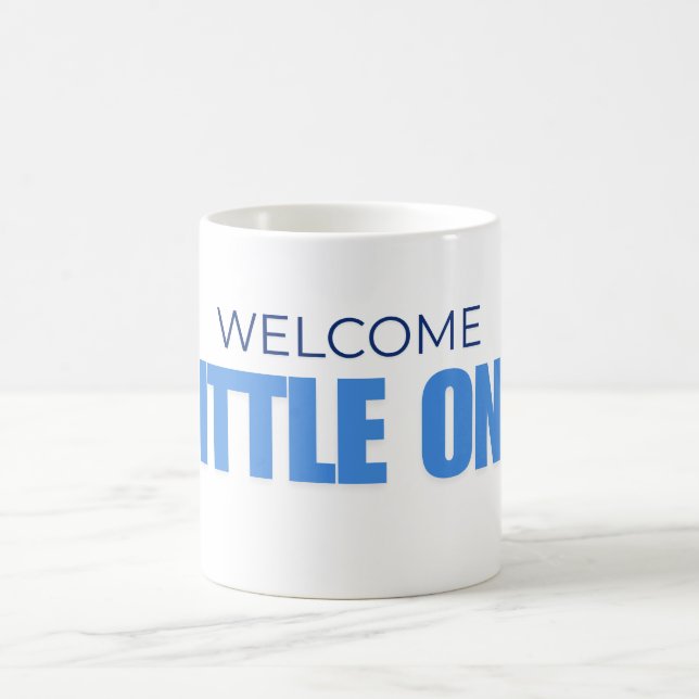 Welcome Little One Baby Boy Mug (Center)