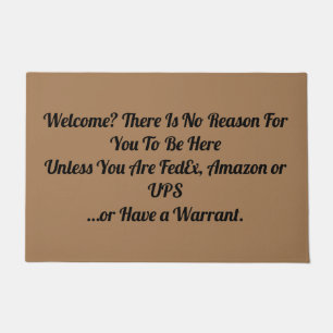 Welcome? Mat