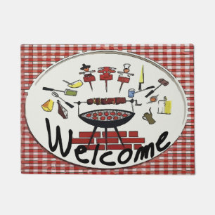 Welcome Mat, BBQ Doormat