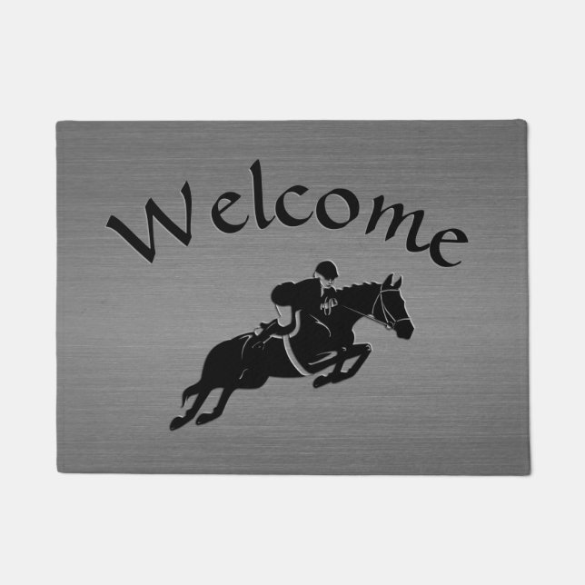 Welcome Mat Equestrian Jumper (Front)