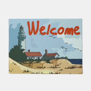 Welcome Mat, Lighthouse Doormat