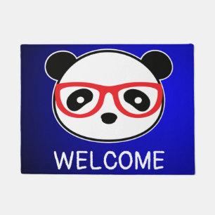 Welcome Mat Panda Bear