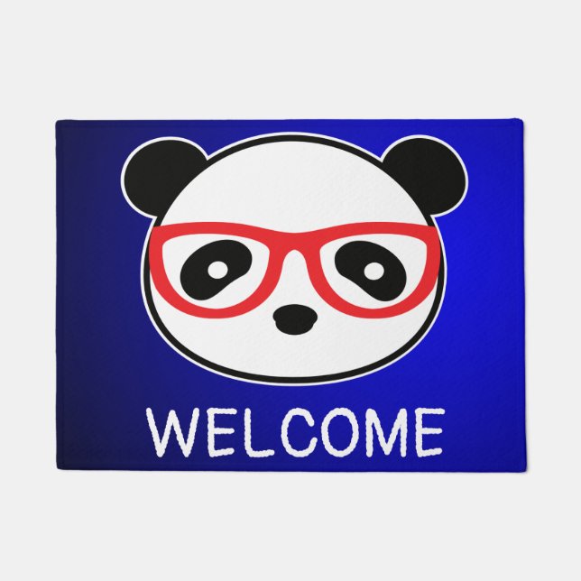Welcome Mat Panda Bear (Front)