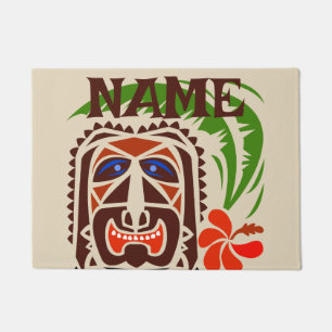 Welcome Mat, Tiki Bar.edit text Doormat