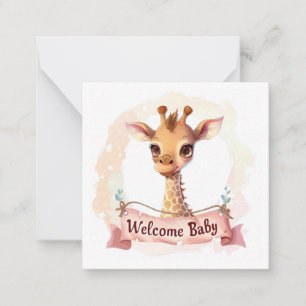Welcome New Baby Card