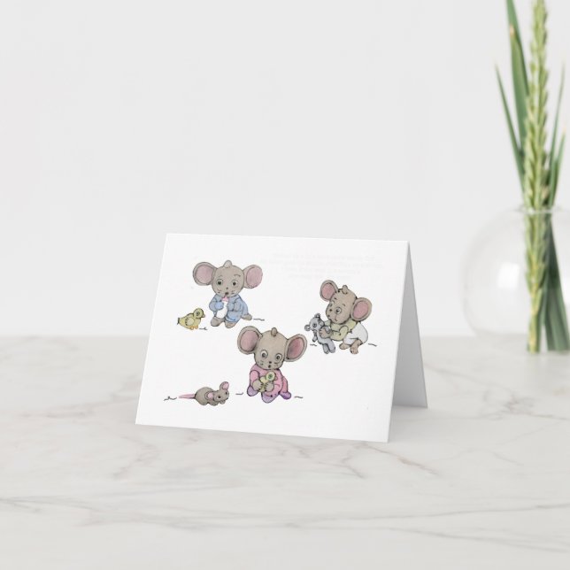 Welcome New Baby Card (Front)