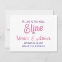 Welcome newborn congratulations