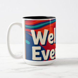 Welcome on Two-Tone coffee mug