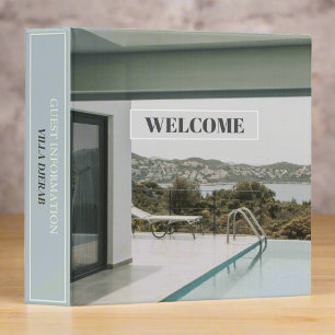 Welcome Pack Guest Information Vacation  Binder
