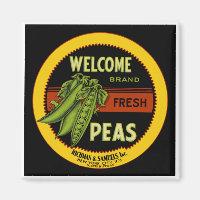 Welcome Peas Label New York