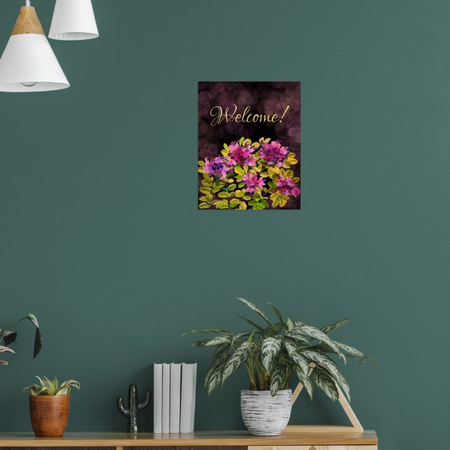 Welcome! Poster (Living Room 1)