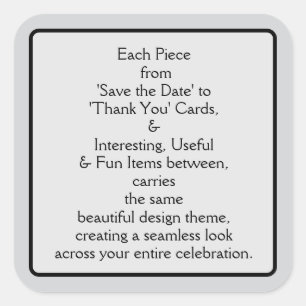 Welcome Pt 3 Square Sticker