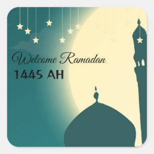 Welcome Ramadan  Square Sticker