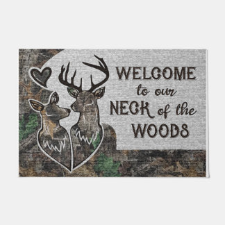 Welcome Retro Mat, Vinatge Jungle Doormat