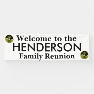 Welcome Sign for Family Reunion - Customizable