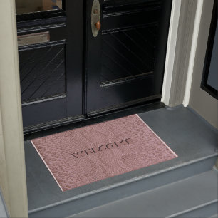 Welcome Snakeskin Doormat