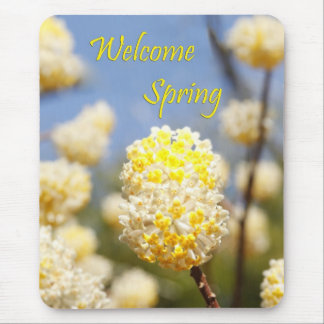 Welcome Spring Mouse Pad