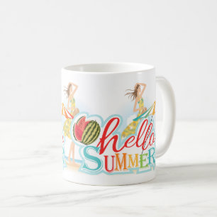 Welcome Summer: Embrace Sunshine and Endless Fun Coffee Mug