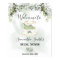 Welcome Tea shower Eucalyptus succulent green sign