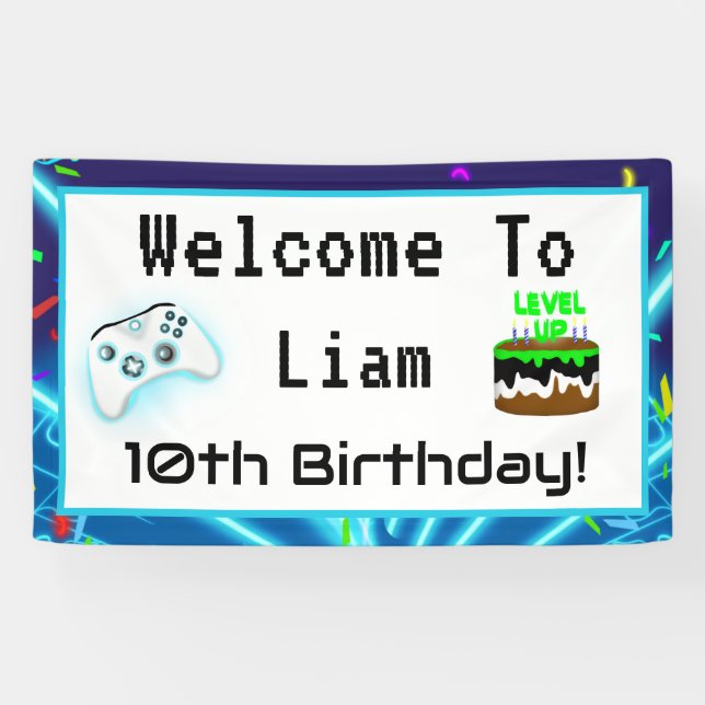 Welcome To 10th Happy Birthday Critical Hit! Banner (Horizontal)