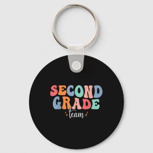 Welcome To 2nd Grade Funny Teacher Squad Back To S Keychain