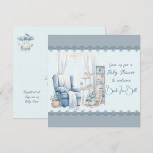 Welcome to a Baby Boy Shower Invitation