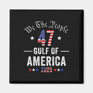 Welcome To America Gulf - Gulf Of Mexico 2025 4  Magnet