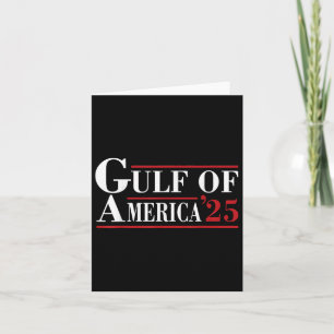 Welcome To America Gulf - Gulf Of Mexico 2025  Card
