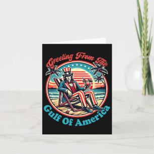 Welcome To America Gulf - Gulf Of Mexico 2025 Card