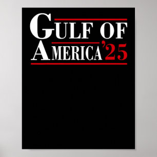 Welcome To America Gulf - Gulf Of Mexico 2025  Poster