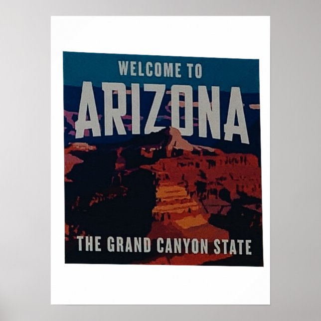 welcome to arizona  poster (Front)