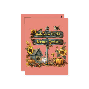 Welcome to Automn Postcard