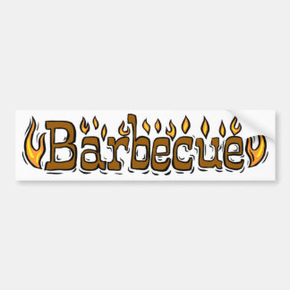 Welcome To Barbecue Bumper Sticker